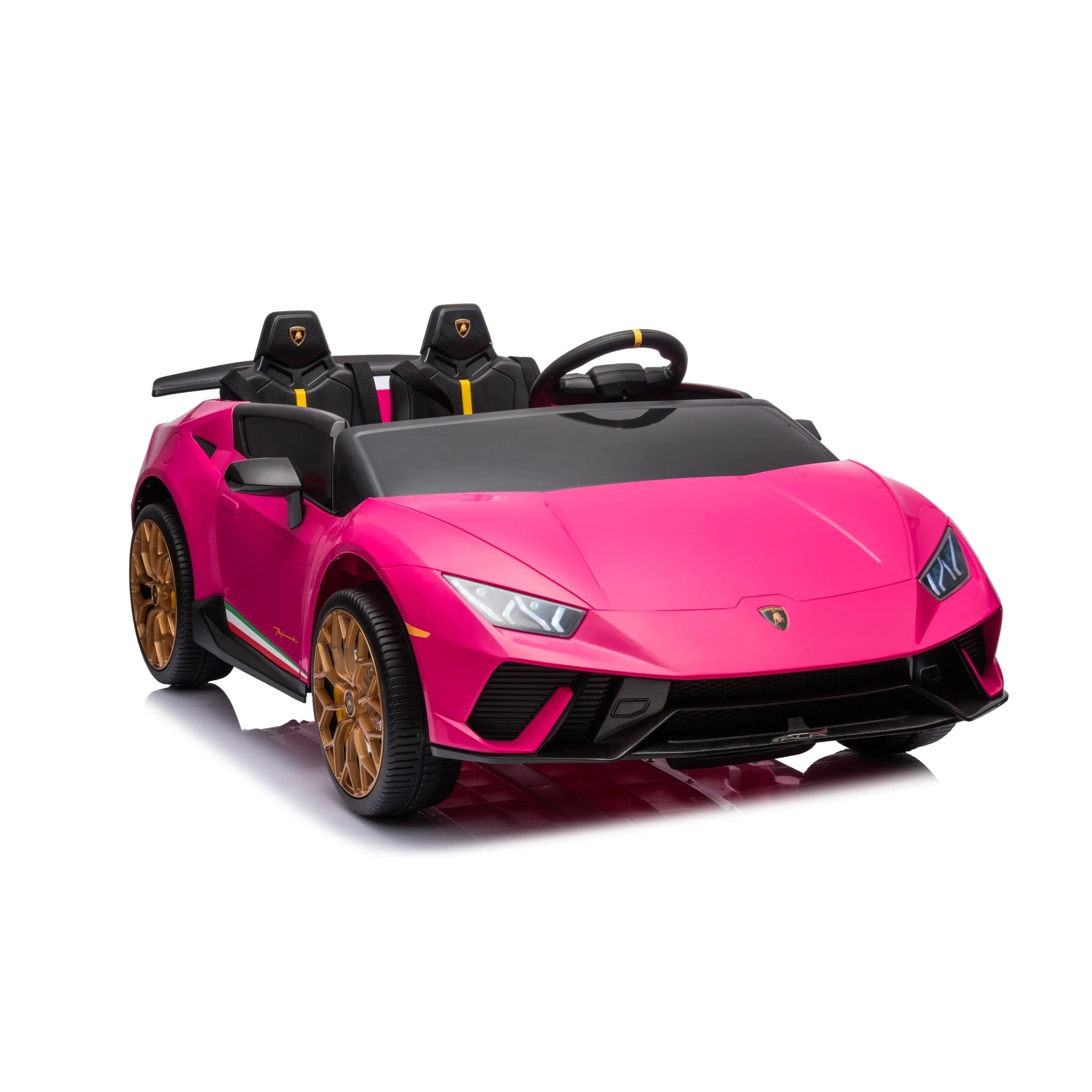 24V Lamborghini Huracan 2 Seater Kids' Electric Ride-On 