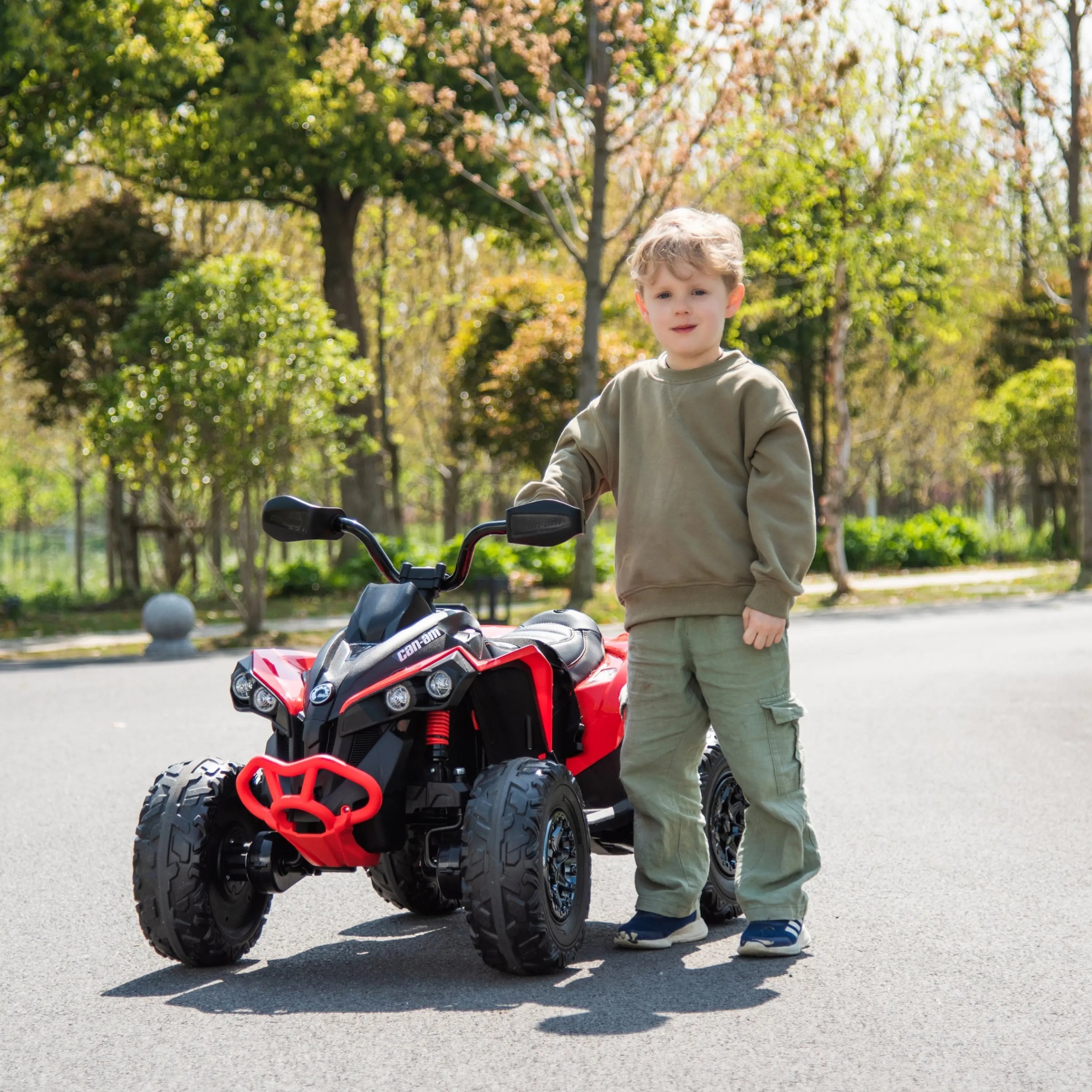 24V Can Am Renegade 1-Seater Kids ATV 