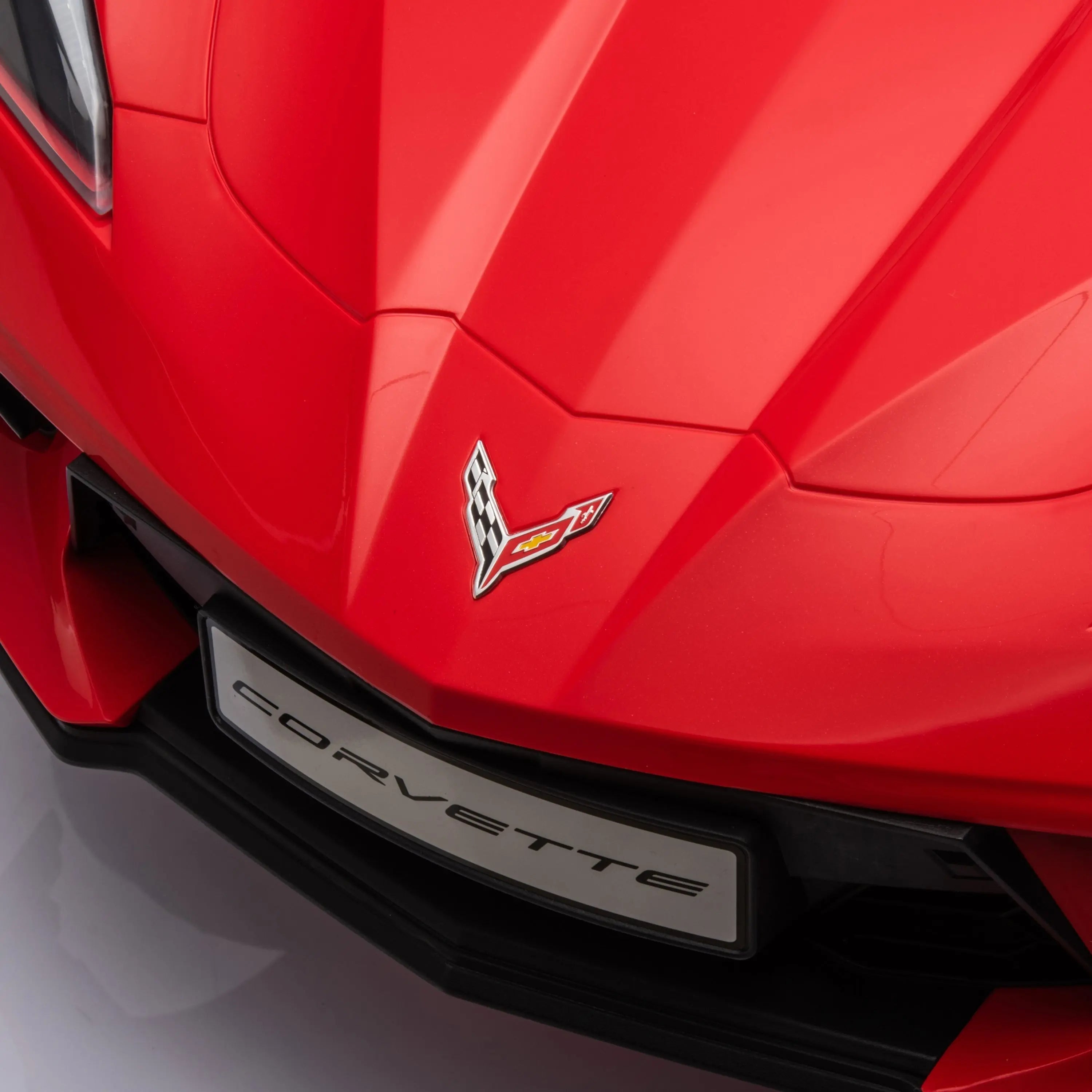 12V Chevrolet Corvette C8 1-Seater Kids Ride-On Car 