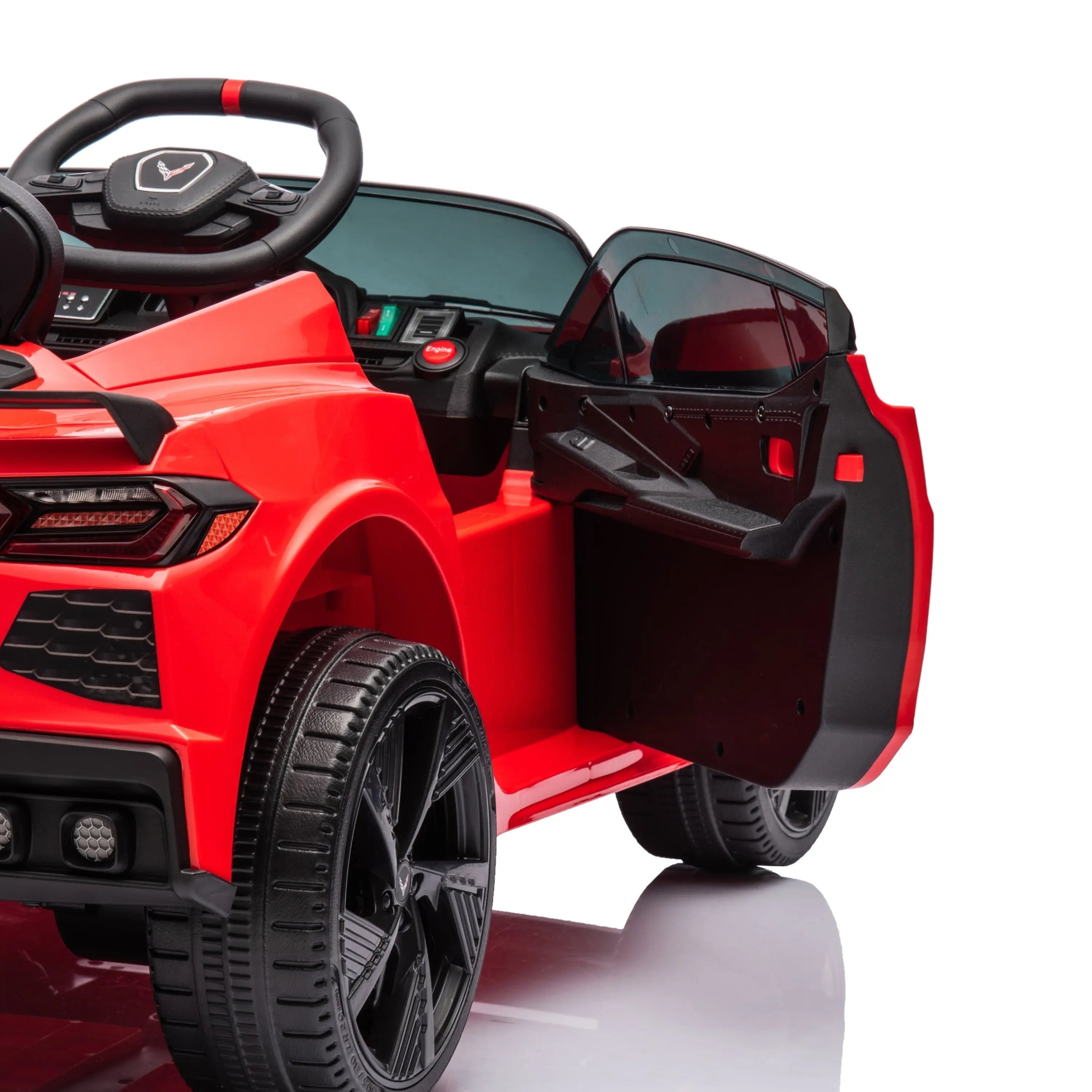 12V Chevrolet Corvette C8 1-Seater Kids Ride-On Car 