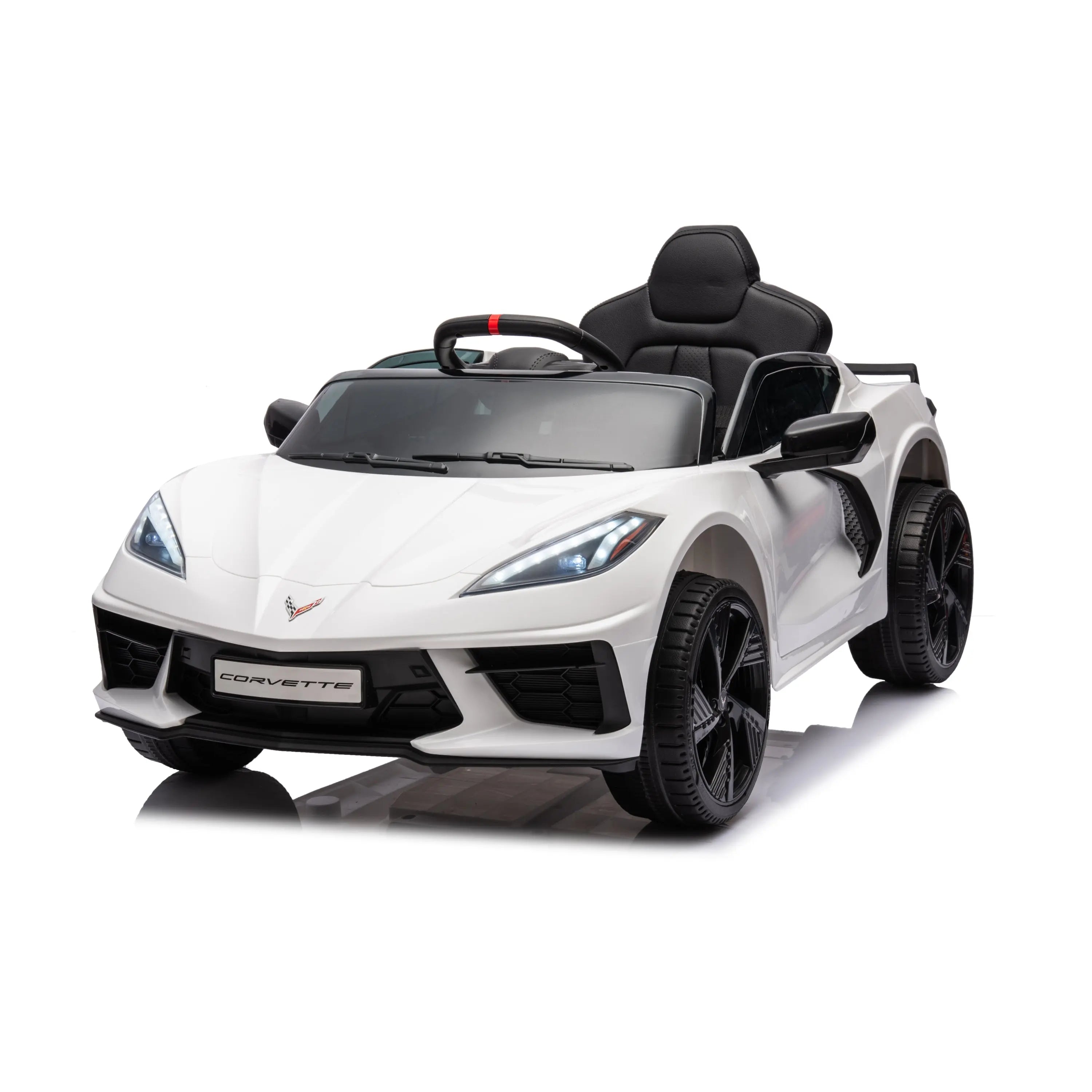 12V Chevrolet Corvette C8 1-Seater Kids Ride-On Car 