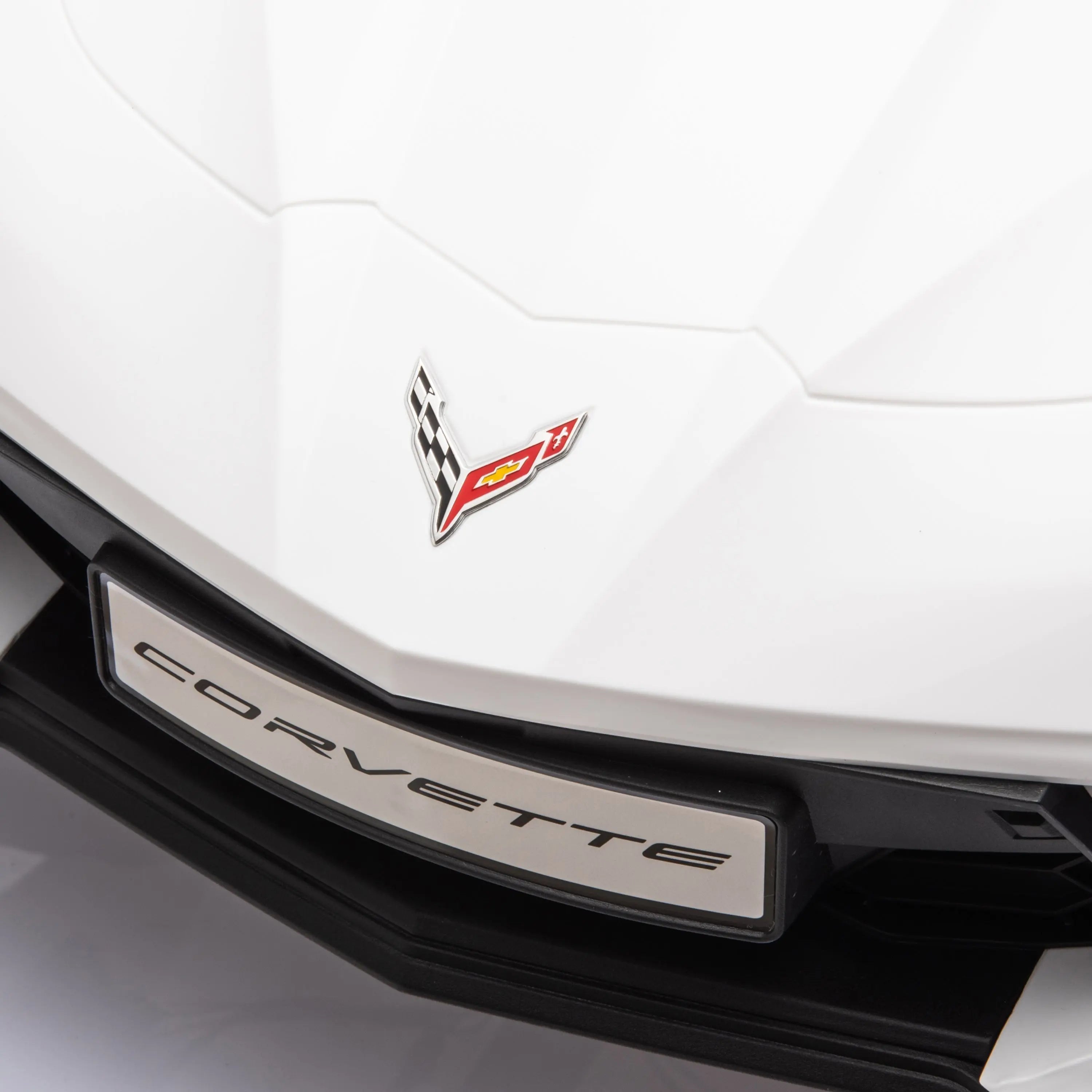 12V Chevrolet Corvette C8 1-Seater Kids Ride-On Car 