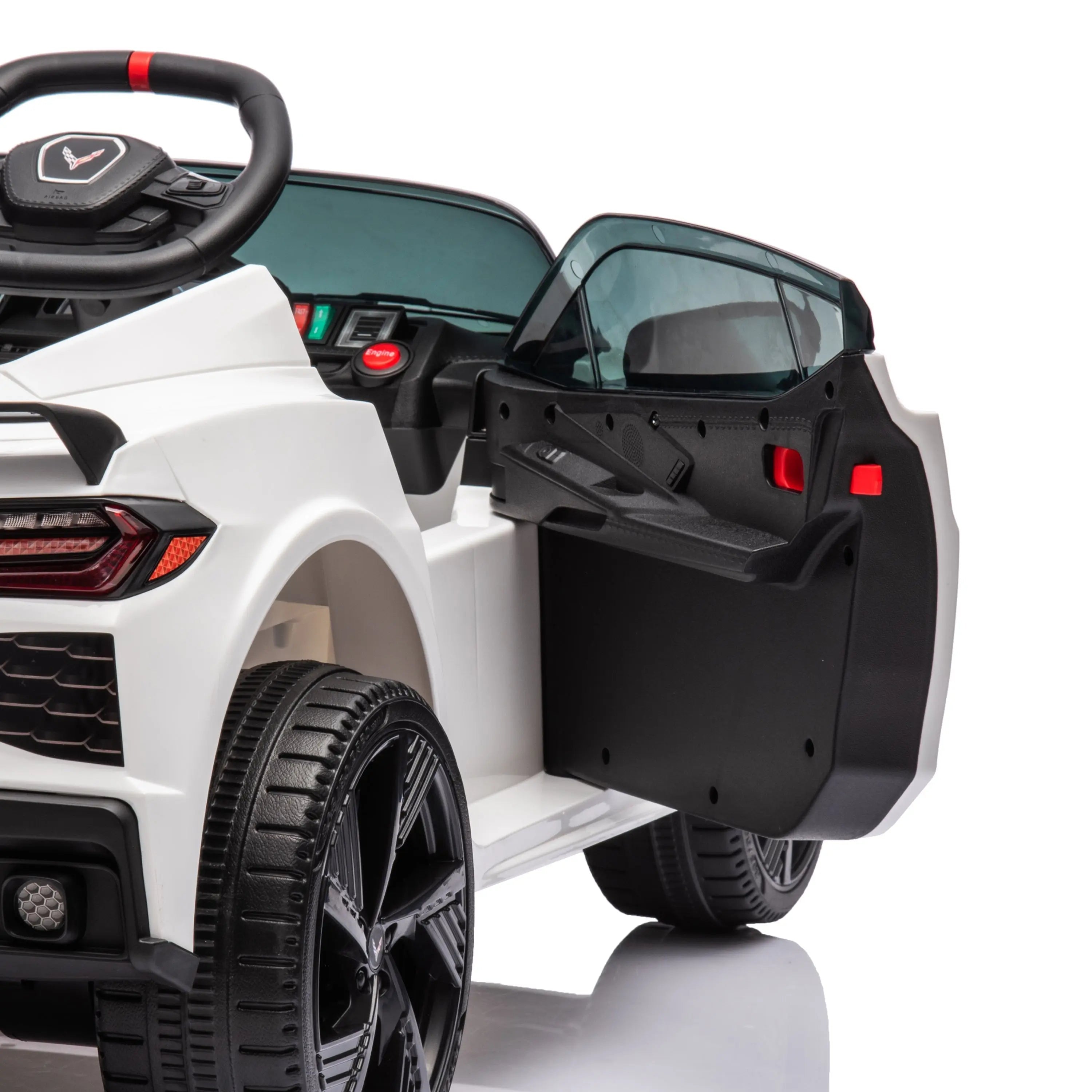 12V Chevrolet Corvette C8 1-Seater Kids Ride-On Car 