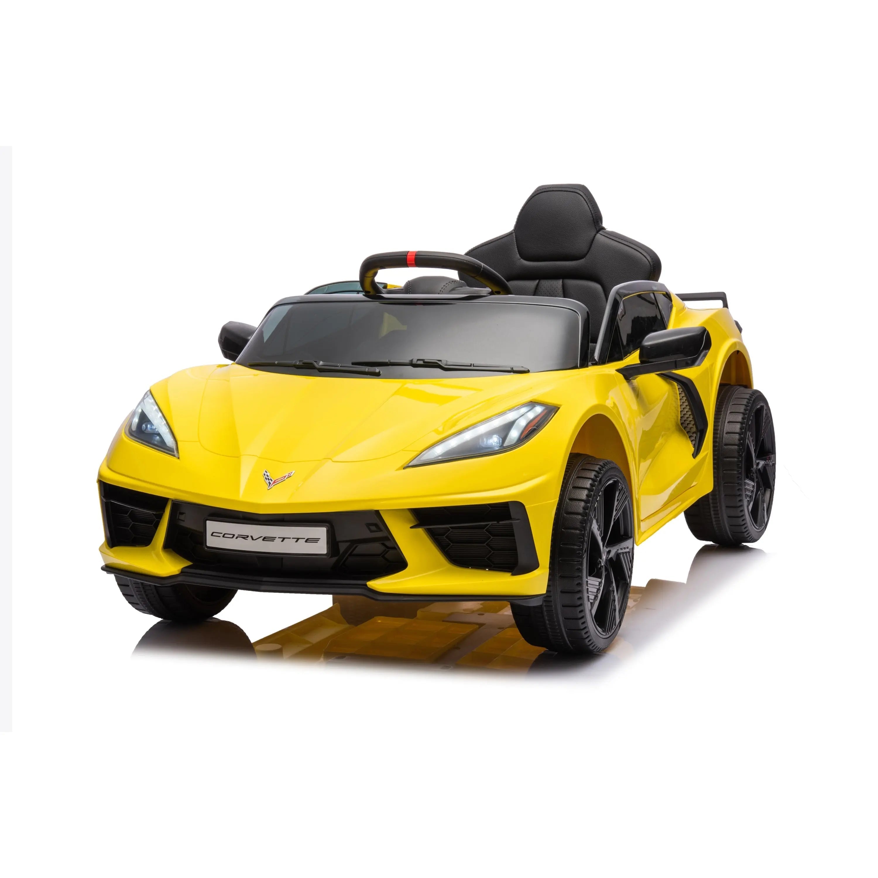 12V Chevrolet Corvette C8 1-Seater Kids Ride-On Car 