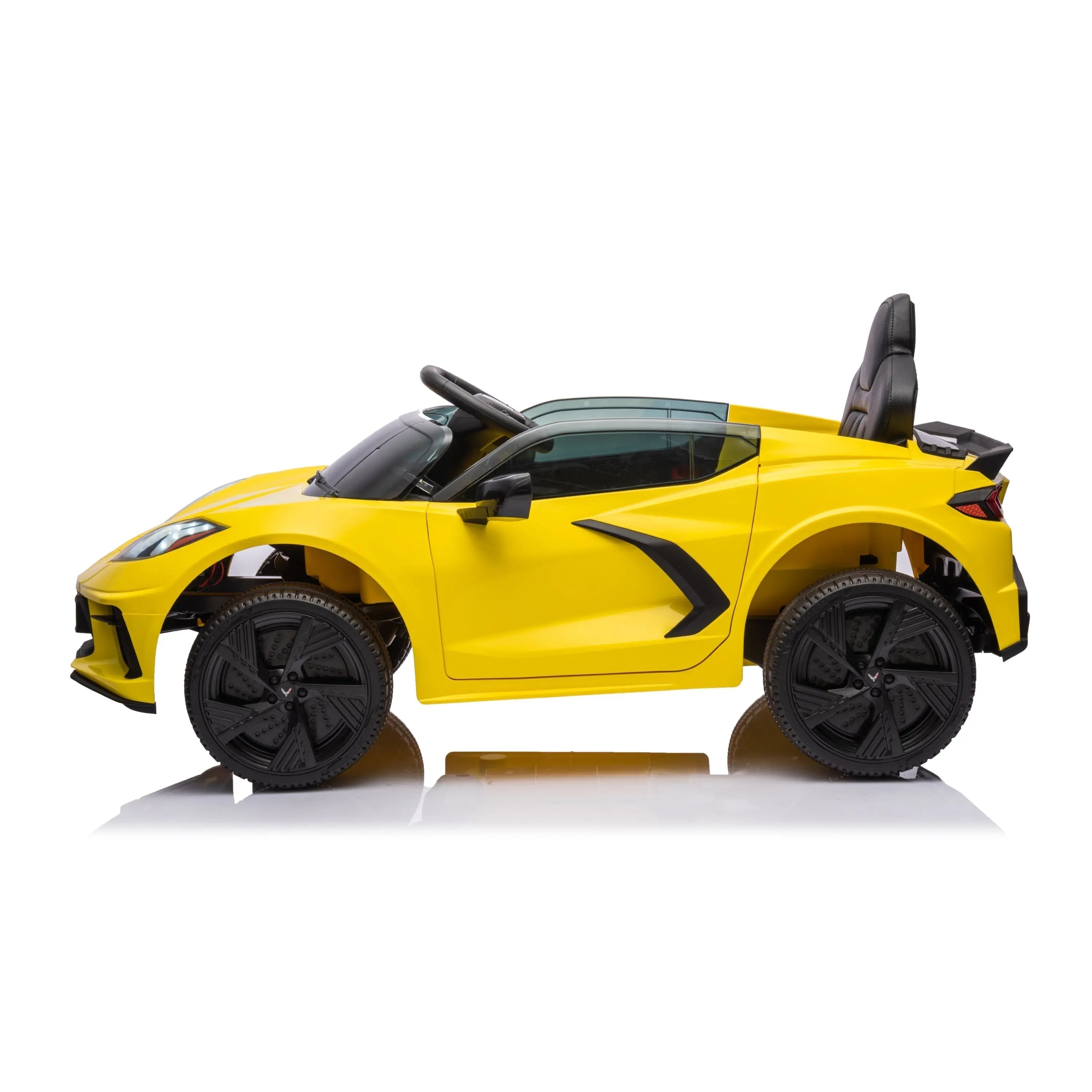 12V Chevrolet Corvette C8 1-Seater Kids Ride-On Car 
