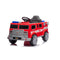 Freddo Fire Truck 12V Ride-On | Realistic Emergency Vehicle with Sprinkler, Megaphone, Bluetooth & Remote Control | Ages 3-8