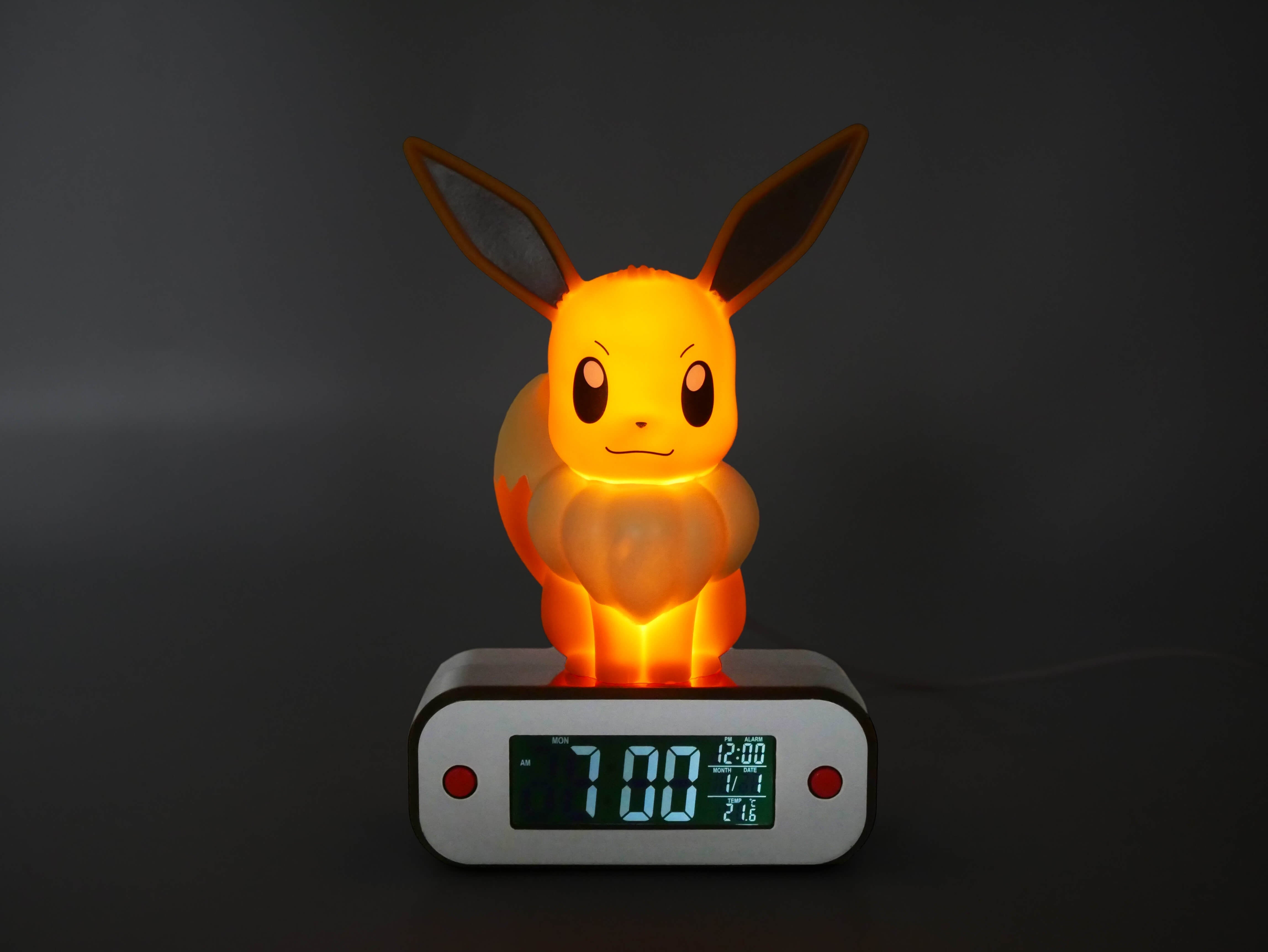 Pokémon Eevee Light-up 3D Figure Alarm Clock 