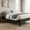 Queen Platform Bed Frame, Black, Low Profile