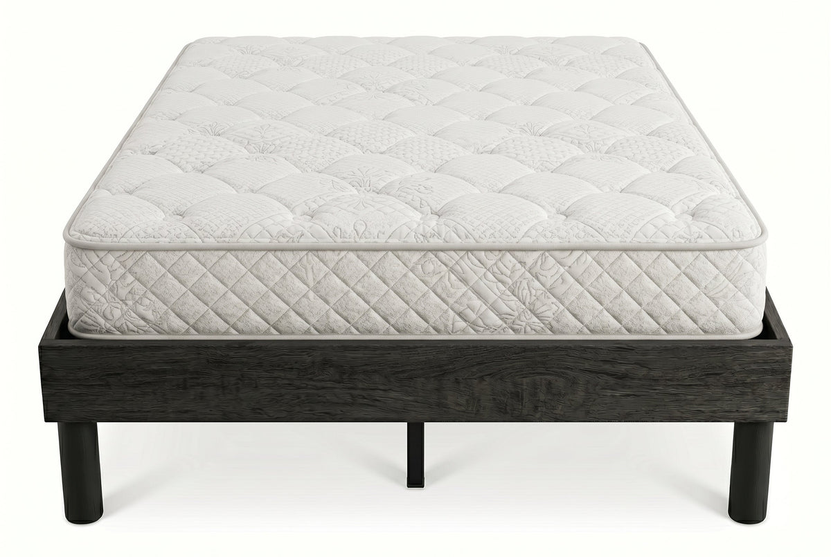 Queen Platform Bed Frame, Black, Low Profile