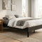 King Platform Bed Frame, Black, Low Profile