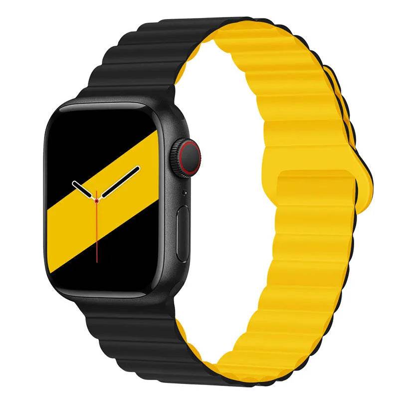 Band Silicone Magnetic Watch Strap 