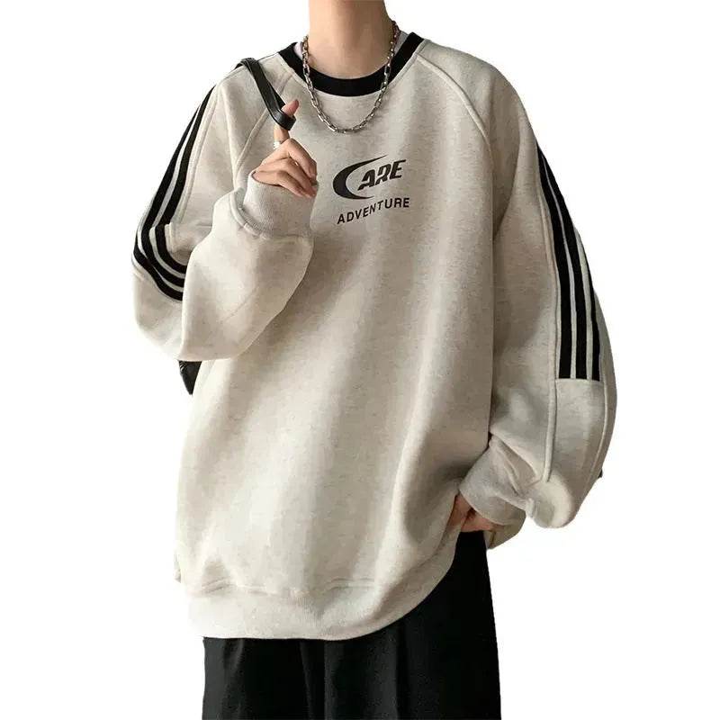 American Teenagers Casual Oversized Hoodie Pullover tops sweatshirt for men 