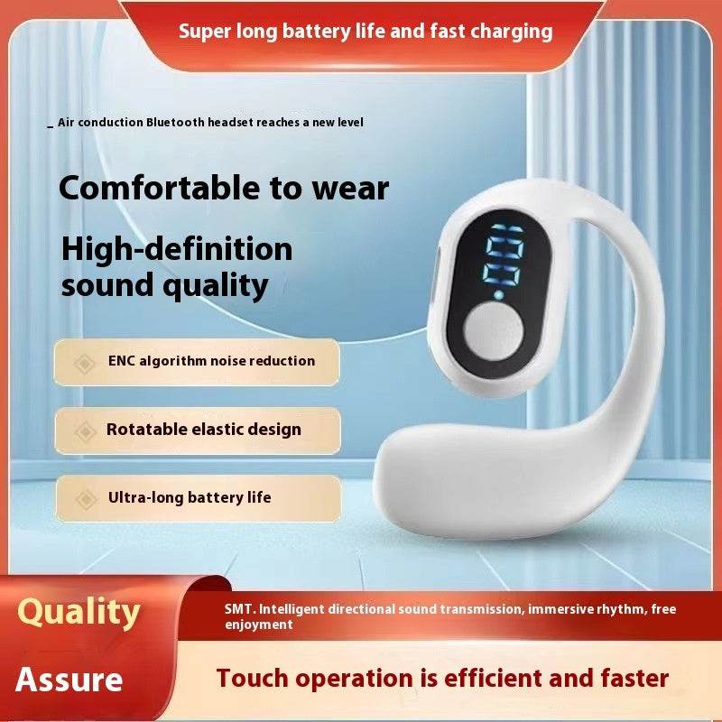 TWS True Wireless Bluetooth Earphones Button Touch Noise Cancellation In-ear Headphone 