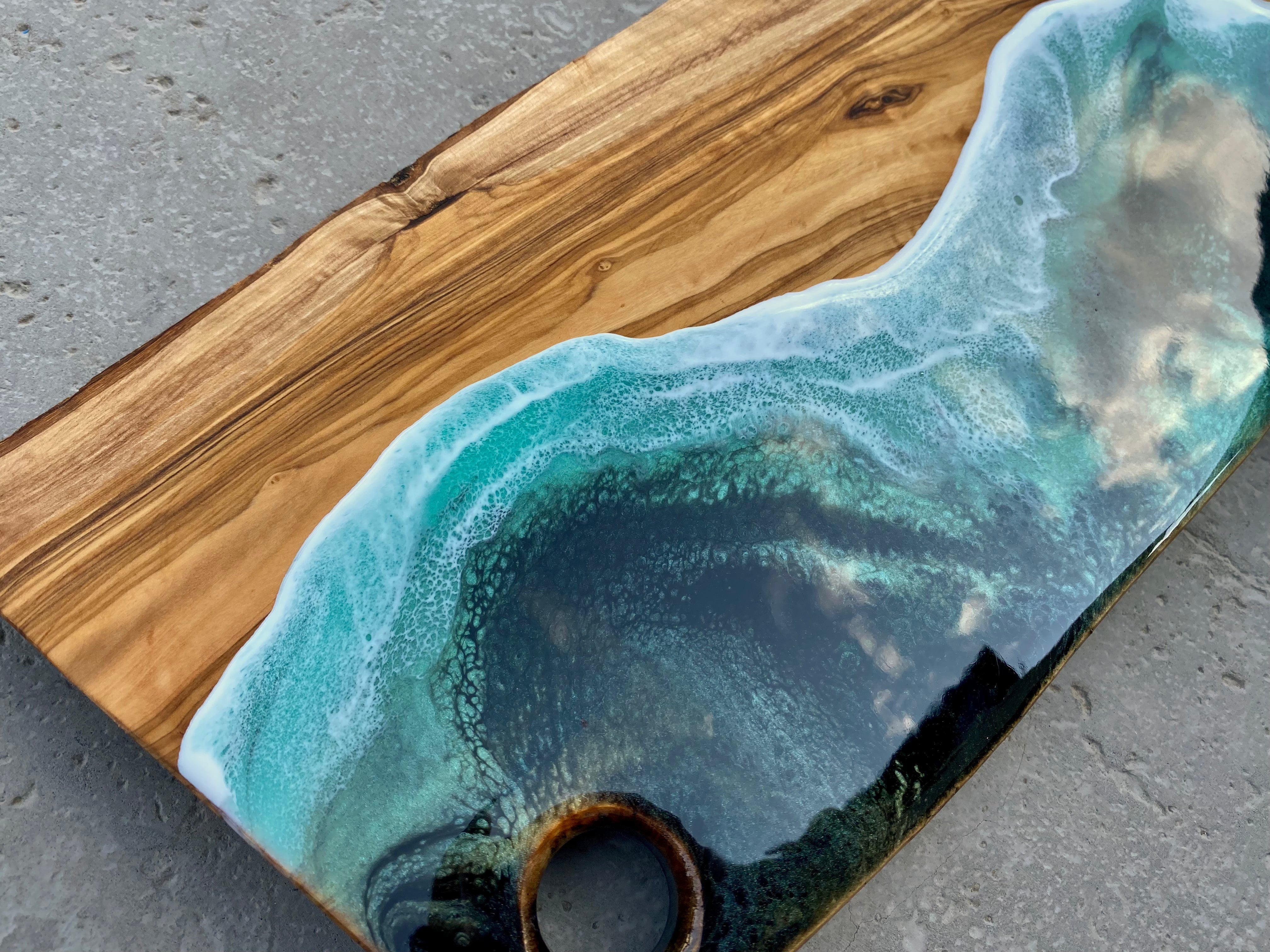 Olive Wood Charcuterie Board 