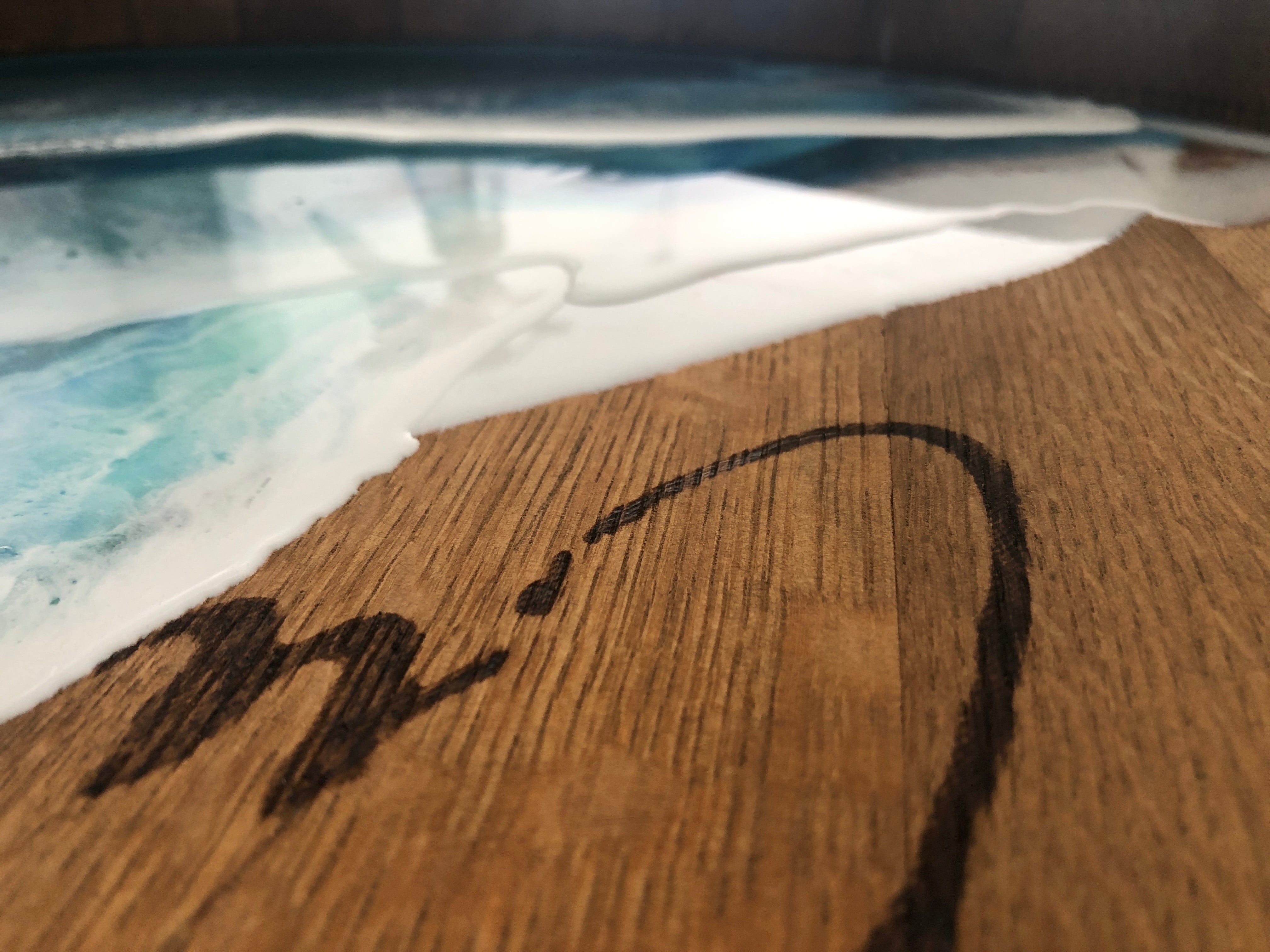 Wine Barrel Ocean Waves 