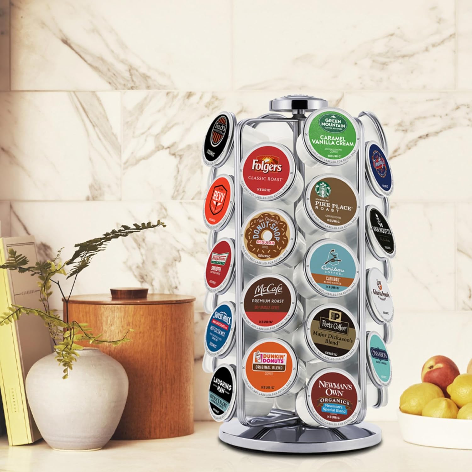 Keurig K-Cup Pod Carousel - 36-Pod Rotating Storage