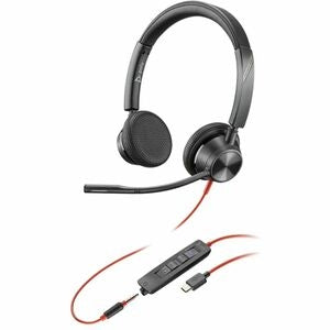 Poly Blackwire 3325 Microsoft Teams Certified USB-C Headset TAA 
