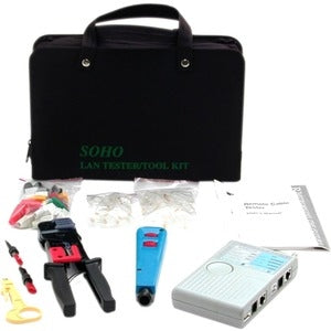 Professional RJ45 Network Installer Tool Kit with Carrying Case - Network Installation Kit - Network tool tester kit