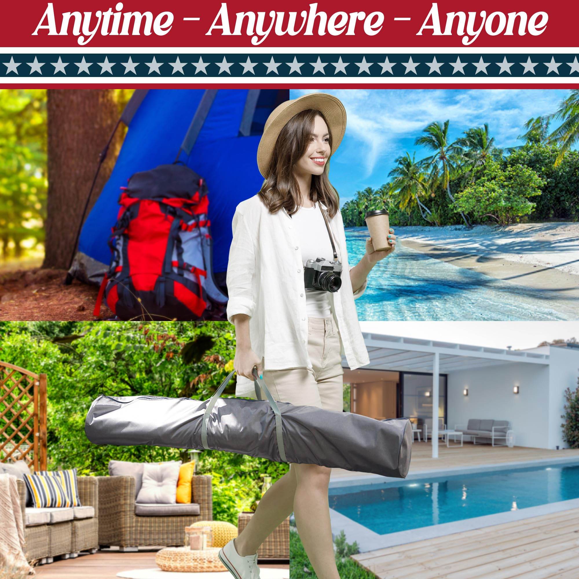 Tranquillo Uniki Collapsible Hammock Stand 