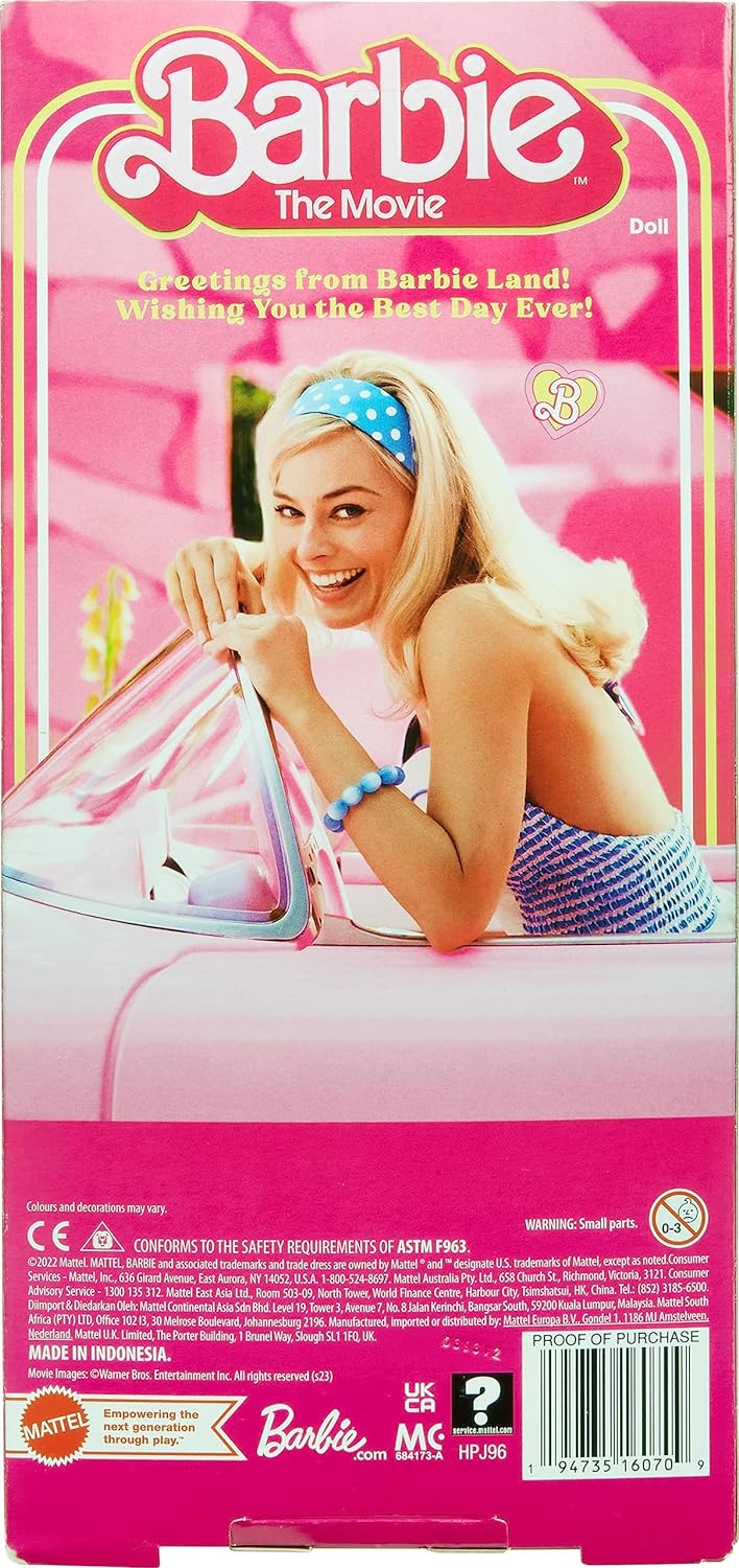 Barbie the Movie Doll Margot Robbie 