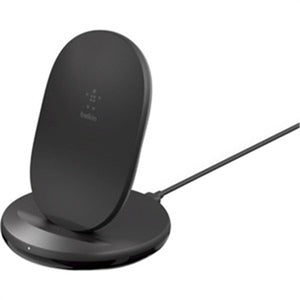 Belkin 15W Wireless Charging Stand + QC 3.0 24W Wall Charger 