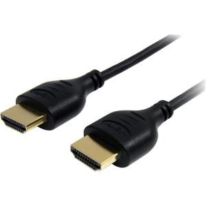 6ft Slim HDMI Cable, 4K High Speed HDMI Cable with Ethernet, 4K 30Hz UHD HDMI Cord 36AWG, 4K HDMI 1.4 Video/Display Cable 