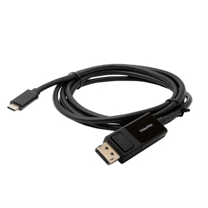 VisionTek USB-C to DisplayPort 1.4 Bi-Directional 2M Active Cable (M/M) 