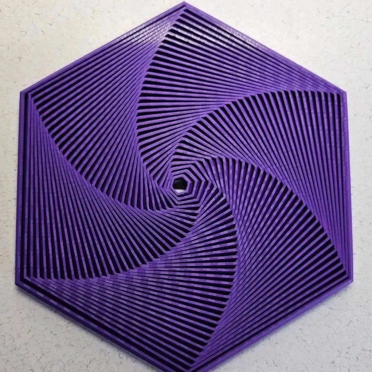 Hexagon Fidget Toy 3D Printing Toy 
