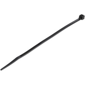 100 PK 10" Black Cable Ties 