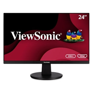 ViewSonic Value VA2447-MHU 24" Class Full HD LED Monitor - 16:9 - Black