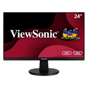 ViewSonic Value VA2447-MHU 24" Class Full HD LED Monitor - 16:9 - Black 