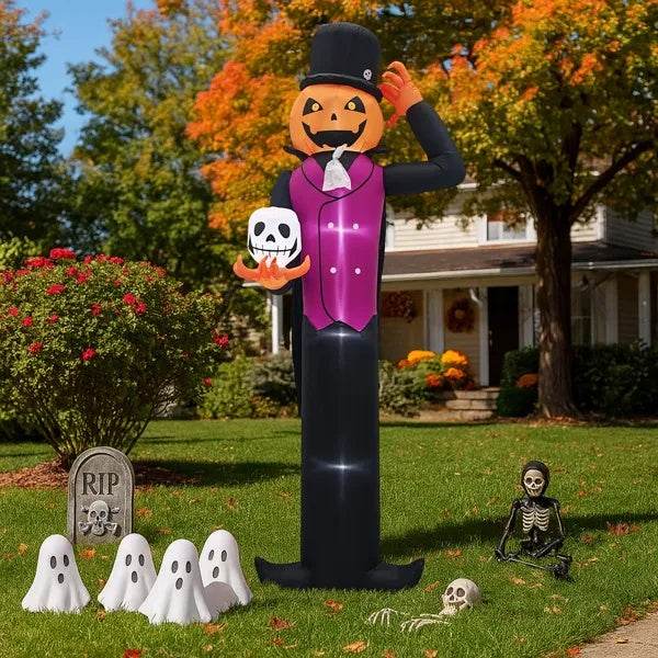 12FT Giant Halloween Inflatable Blow Up Decorations 