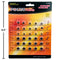 FOCUS ELECTRONICS 30-Piece Button Batteries Alkaline - 86017