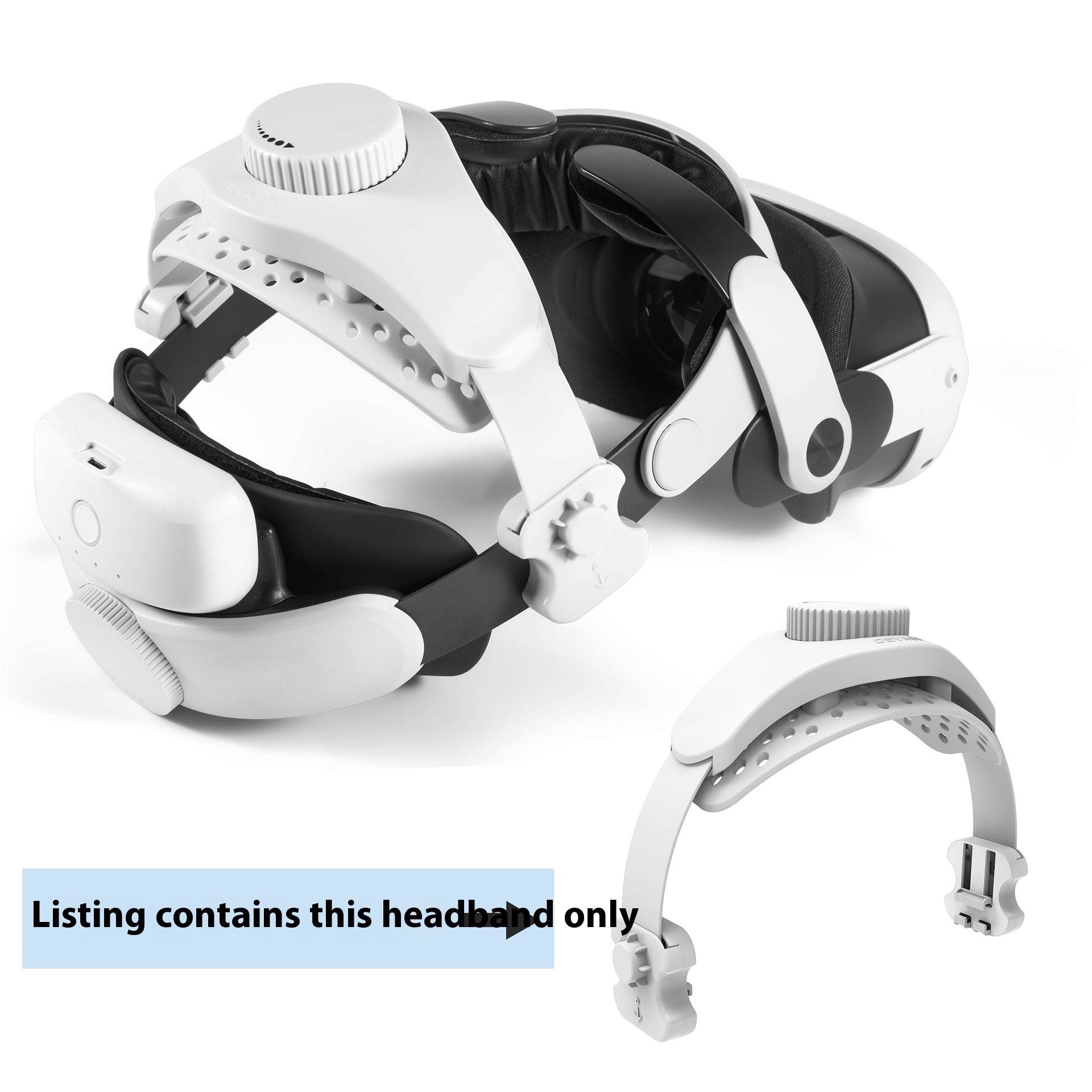 Head Strap for Quest 3 Accessories, Comfort VR Headset Elite Strap for Meta Quest 3, Adjustable Lightweight Strap Replacement 