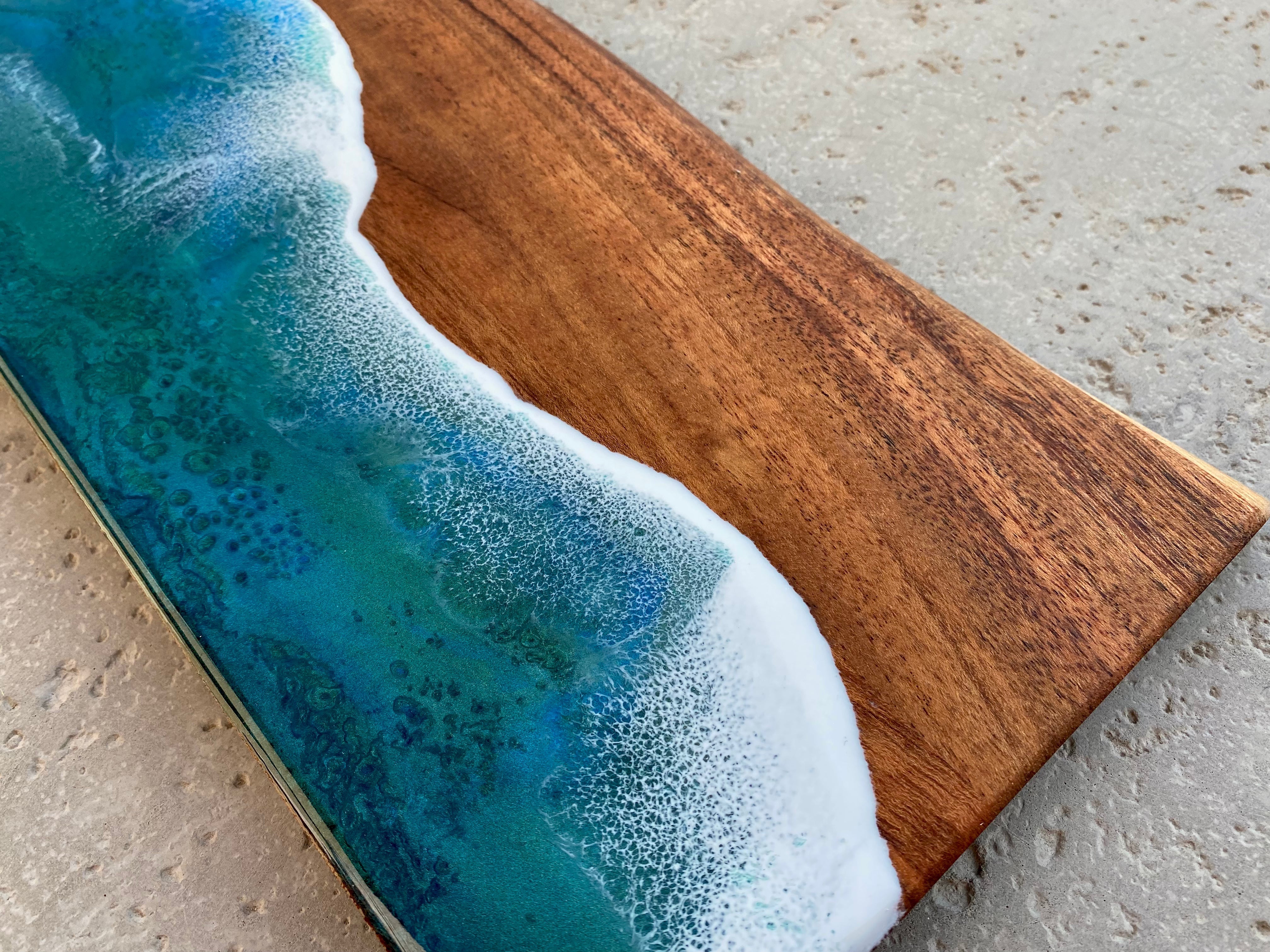 Rustic Wood Serving Board 