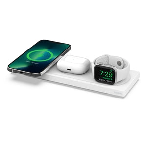 Belkin BoostCharge Pro 3-in-1 Wireless Charging Pad with Official MagSafe Charging 15W 