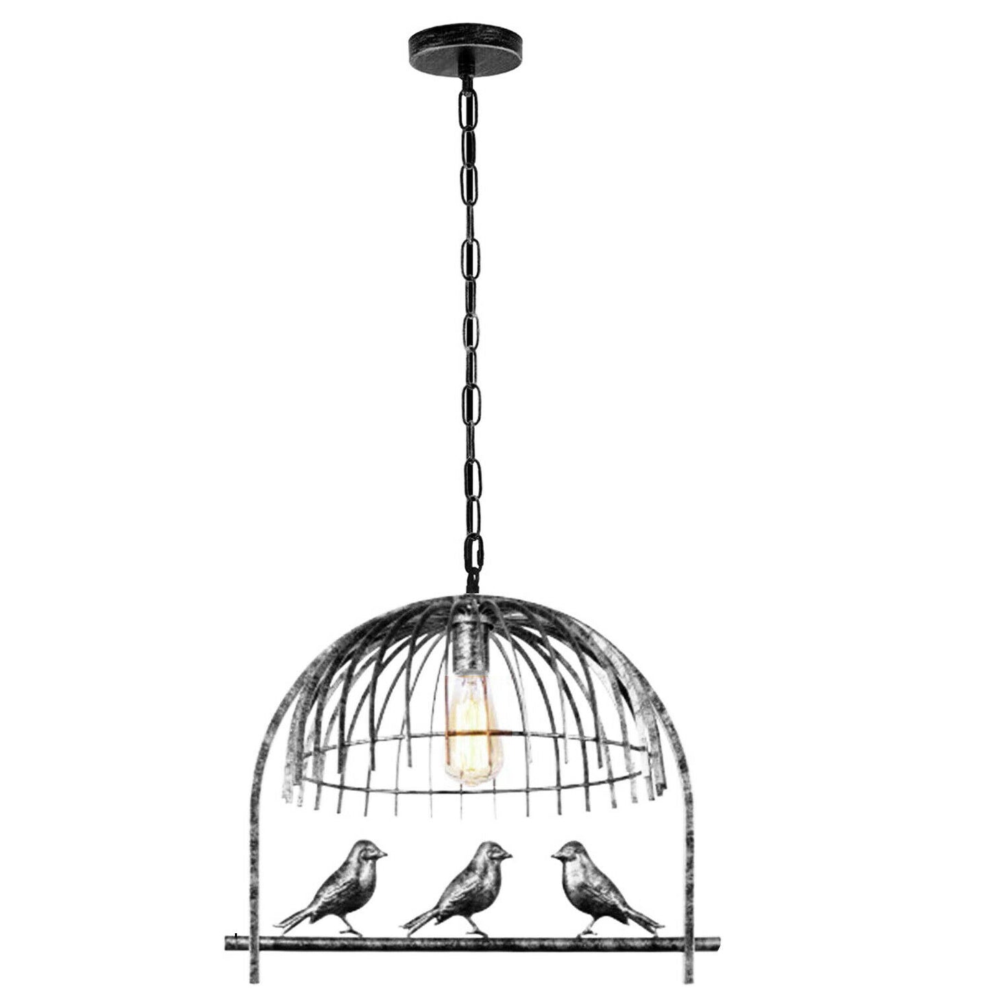 Vintage Bird Cage Chandelier Pendant Light~1460