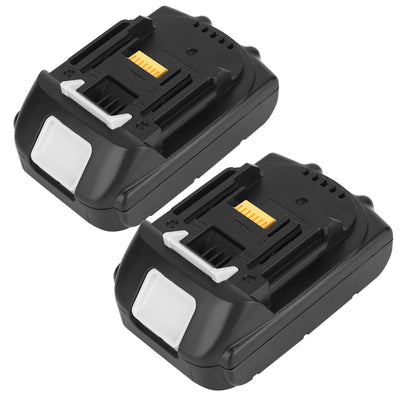 2Packs 18V Li-ion Power Tool Battery Replacement Fit for Makita 194205-3 194309-1 BL1830 BL1815 LXT400 