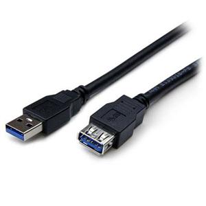 2m Black SuperSpeed USB 3.0 (5Gbps) Extension Cable A to A - M/F