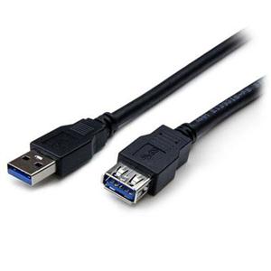 2m Black SuperSpeed USB 3.0 (5Gbps) Extension Cable A to A - M/F 