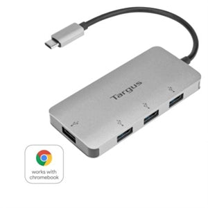 Targus USB-C Multi-Port Hub (3.1 Gen 1 5Gbps 4x USB-A)