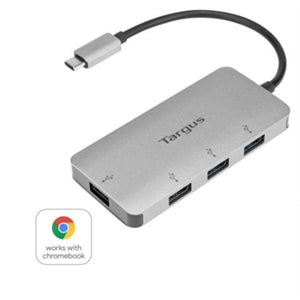 Targus USB-C Multi-Port Hub (3.1 Gen 1 5Gbps 4x USB-A) 