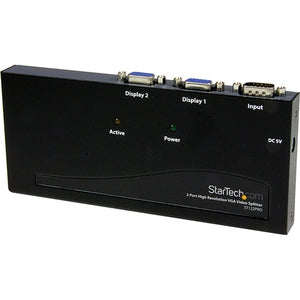 2 Port High Resolution VGA Video Splitter - 350 MHz 