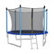 Outdoor Trampoline with Safety Closure Net