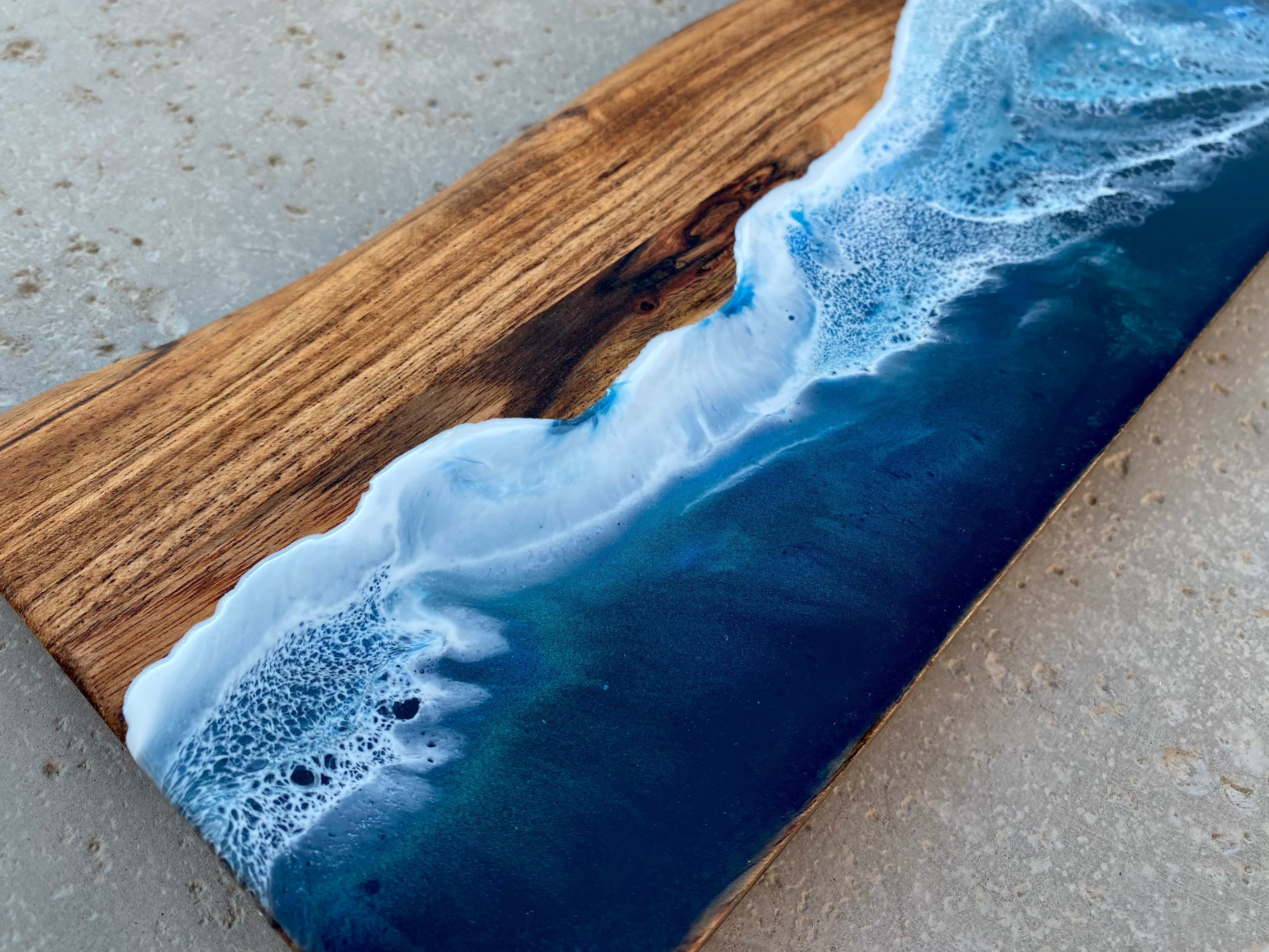 Rustic Wood Serving Board 