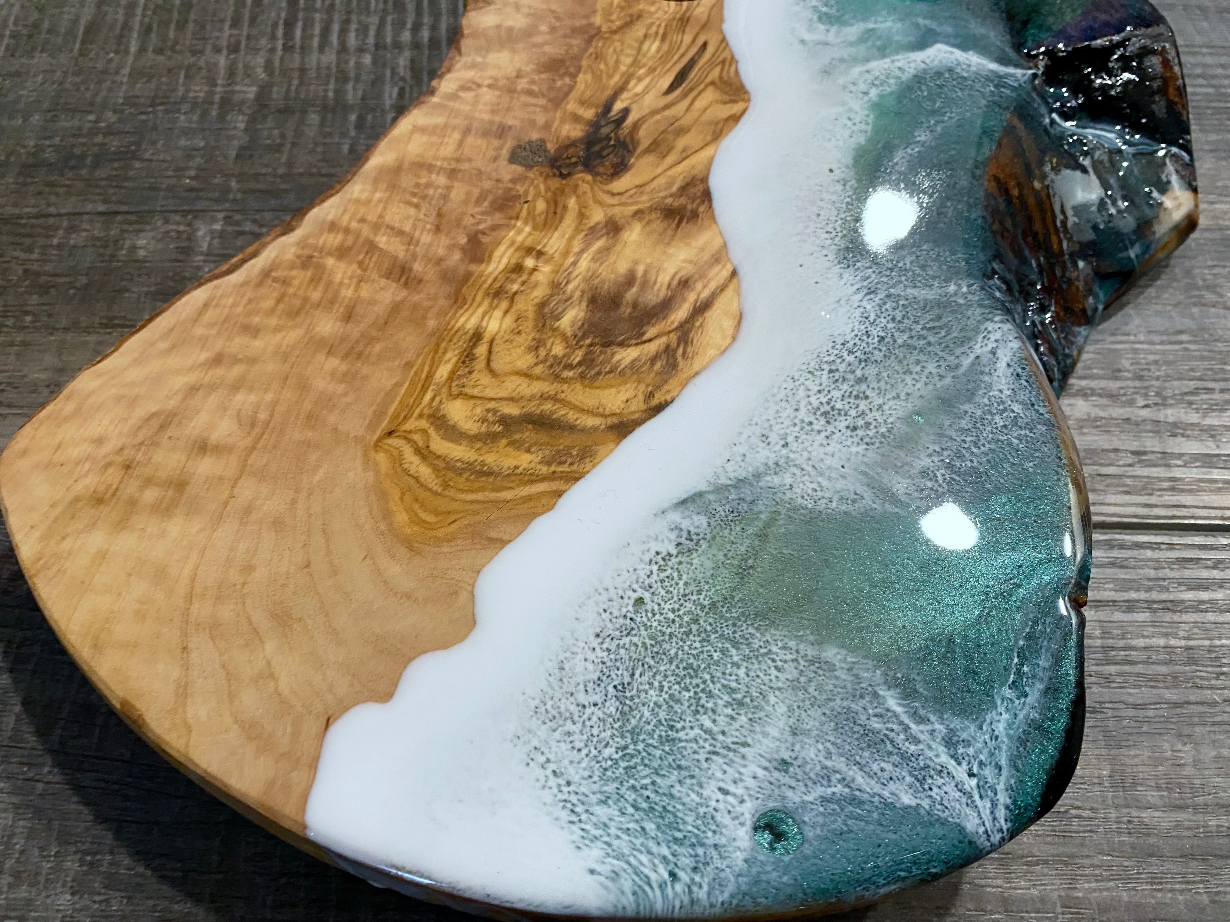 Olive Wood Charcuterie Board 