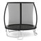 8FT Outdoor Heavy-Duty Recreational Trampoline-Black