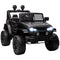 Aosom 12V Battery Powered Kids Ride On Car Off Road Truck Toy w/ Parent Remote, Black