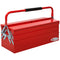 DURHAND Portable Powerhouse: 5-Tray Cantilever Steel Tool Chest Cabinet for Workshop Garage, Red