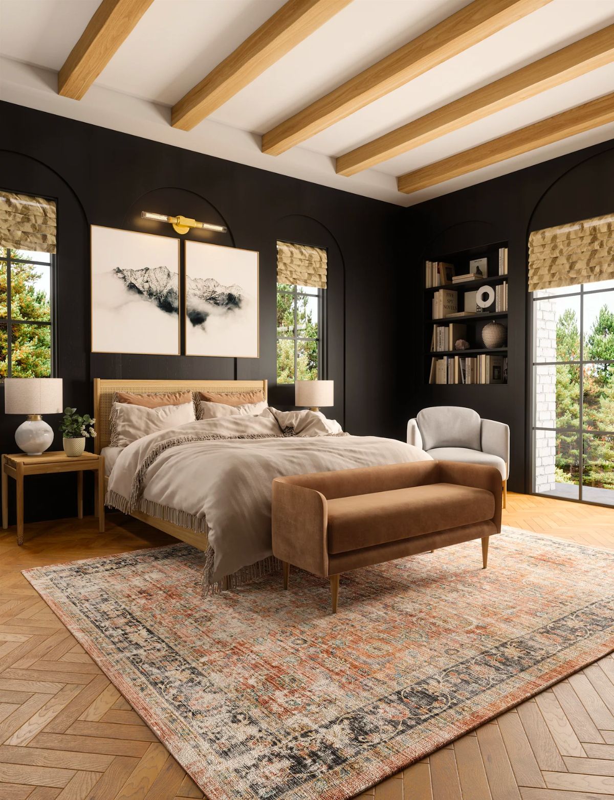 Makayla Terracotta Spice Multi Rug 